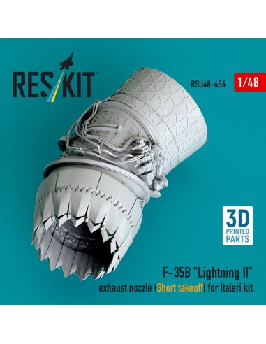F-35B Lightning II exhaust nozzle (Short takeoff) for Italeri kit (3D printed) 