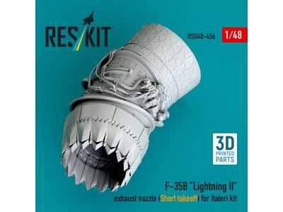 F-35B Lightning II exhaust nozzle (Short takeoff) for Italeri kit (3D printed) 
