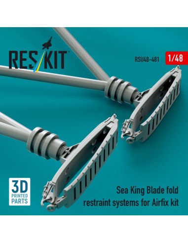 Sea King blade fold restraint systems for Airfix kit (3D Printed) 