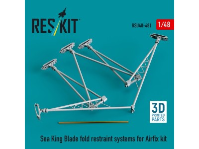 Sea King blade fold restraint systems for Airfix kit (3D Printed) 