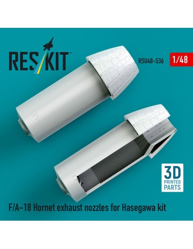 F/A-18 Hornet exhaust nozzles for Hasegawa kit (3D Printed) 