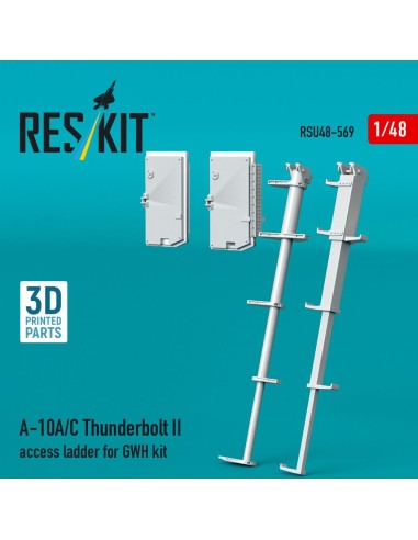 A-10A/C Thunderbolt II access ladder for GWH kit (3D Printed) 