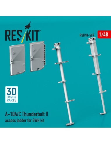 A-10A/C Thunderbolt II access ladder for GWH kit (3D Printed) 