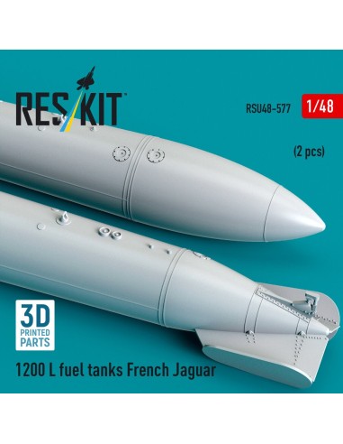 1200 L fuel tanks French Jaguar (2 pcs) (3D Printed) 