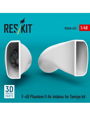 F-4B Phantom II Air intakes for Tamiya kit (3D Printed) 