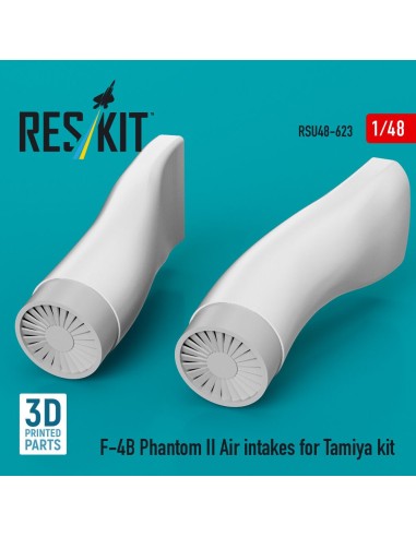 F-4B Phantom II Air intakes for Tamiya kit (3D Printed) 