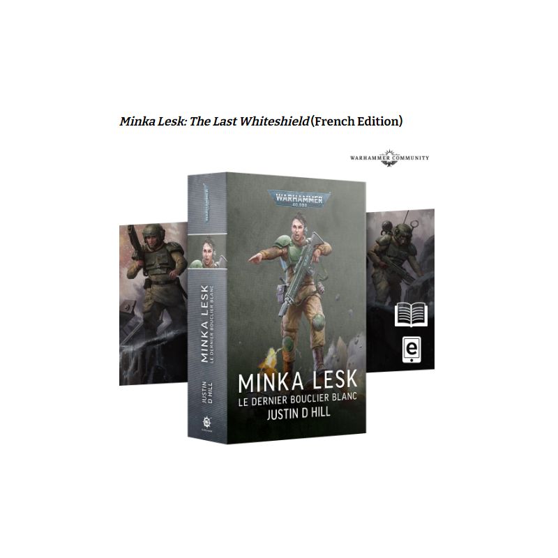 MINKA LESK LE DERNIER BOUCLIER BLANC FRA