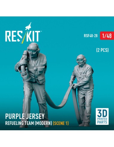 Purple jersey refueling team (modern) (scene 1) (2 pcs) (3D Printed) 