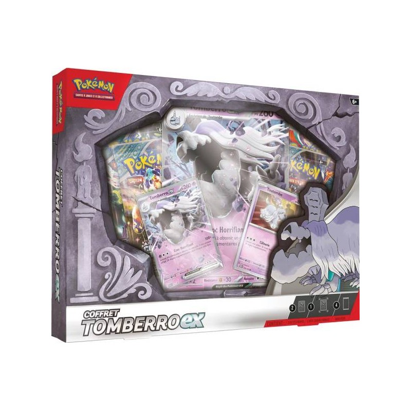 COFFRET POKEMON TOMBERRO EX