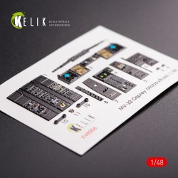 MV-22 Osprey interior 3D decals for HobbyBoss kit 