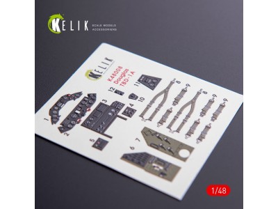 TBD-1A Devastator interior 3D decals for GWH kit 