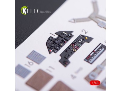 Bf-109E interior 3D decals for WingsyKits kit 