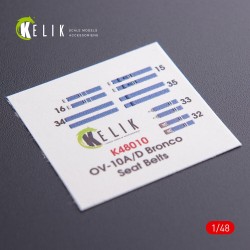 OV-10D+ Bronco interior 3D decals for ICM kit  2