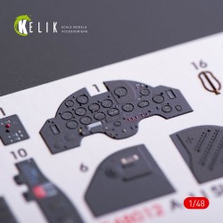 A-1J Skyraider interior 3D decals for Tamiya kit  2