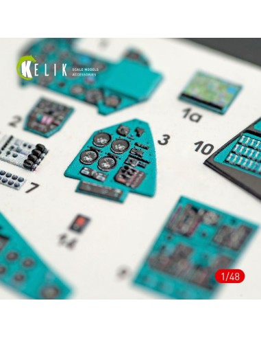 MI-24V interior 3D decals for Zvezda kit 