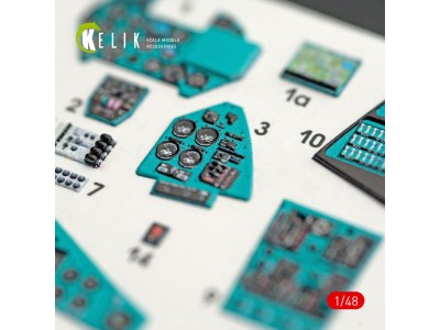 MI-24V interior 3D decals for Zvezda kit 