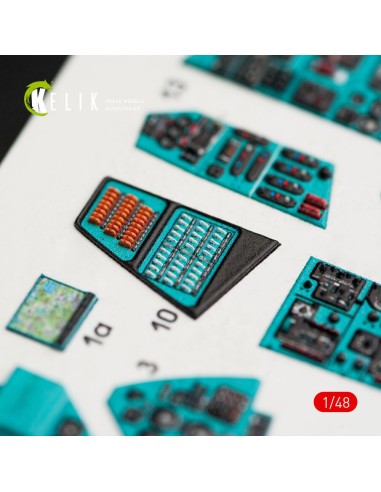 MI-24P interior 3D decals for Zvezda kit 