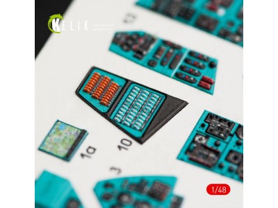 MI-24P interior 3D decals for Zvezda kit 