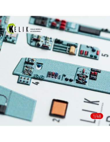 SU-24 interior 3D decals for Trumpeter kit 