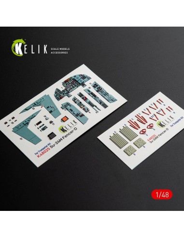 SU-24 interior 3D decals for Trumpeter kit 