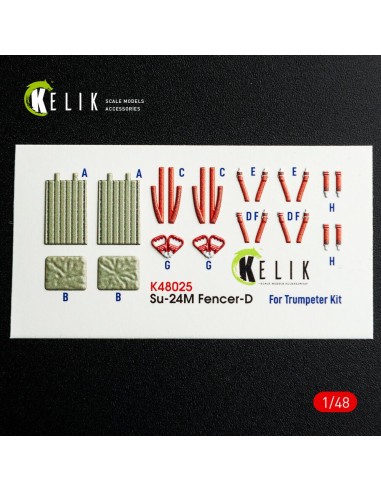 SU-24 interior 3D decals for Trumpeter kit 