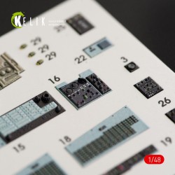F-4B interior 3D decals for Tamiya kit 