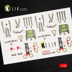 F-4B interior 3D decals for Tamiya kit  2