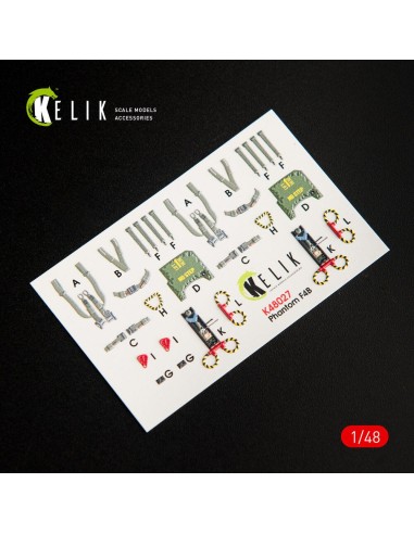 F-4B interior 3D decals for Tamiya kit 
