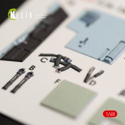 F/A-18E Super Hornet interior 3D decals for MENG kit  2