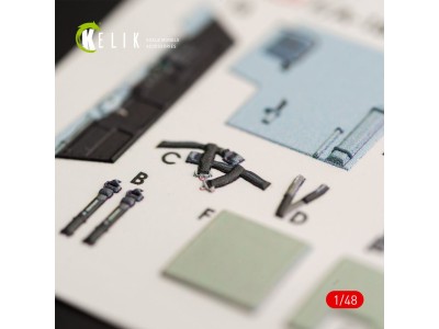 F/A-18E Super Hornet interior 3D decals for MENG kit 