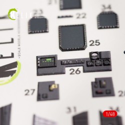 EA-18G Growler interior 3D decals for MENG kit  2