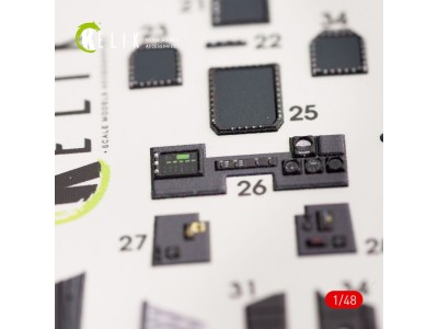 EA-18G Growler interior 3D decals for MENG kit 