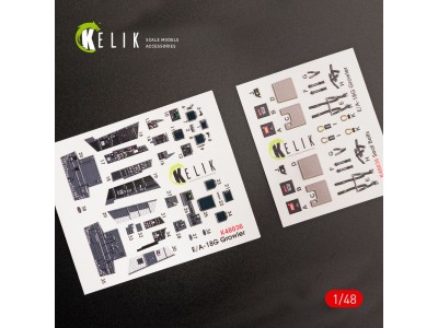 EA-18G Growler interior 3D decals for MENG kit 