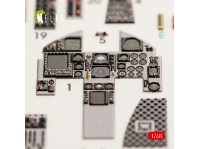 F-15C MSIP II Eagle interior 3D decals for GWH kit 