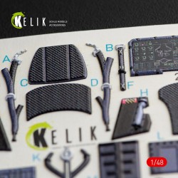 F-35A Lightning II interior 3D decals for Kitty Hawk / Zimimodel kit  2
