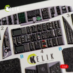 MH-60K Black Hawk interior 3D decals for Italeri kit 2666 