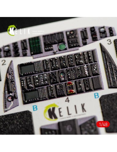 MH-60K Black Hawk interior 3D decals for Italeri kit 2666 