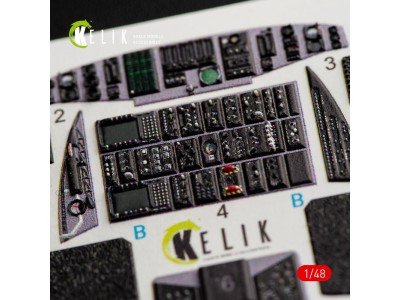MH-60K Black Hawk interior 3D decals for Italeri kit 2666 
