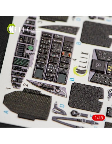 MH-60K Black Hawk interior 3D decals for Italeri kit 2666 