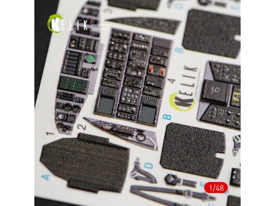 MH-60K Black Hawk interior 3D decals for Italeri kit 2666 