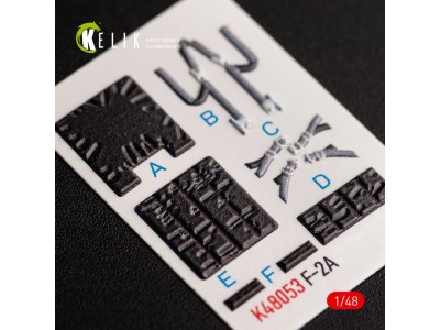 JASDF F-2A interior 3D decals for Hasegawa kit 