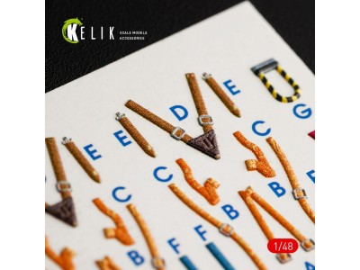 IA-58 Pucara interior 3D decals for Kinetic kit 