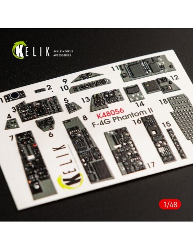 F-4G interior 3D decals for Meng kit 