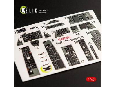 F-4G interior 3D decals for Meng kit 
