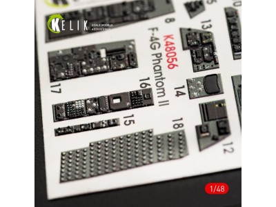 F-4G interior 3D decals for Meng kit 