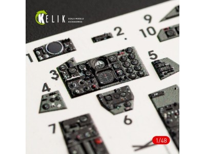 F-4G interior 3D decals for Meng kit 