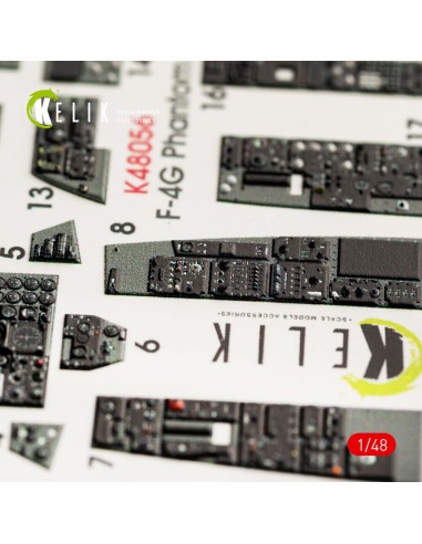 F-4G interior 3D decals for Meng kit 