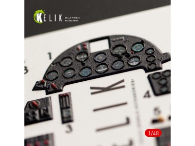F4U-1A Corsair interior 3D decals for Tamiya kit 
