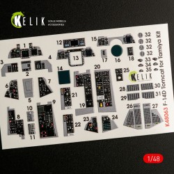 F-14D Tomcat interior 3D decals for Tamiya kit  2