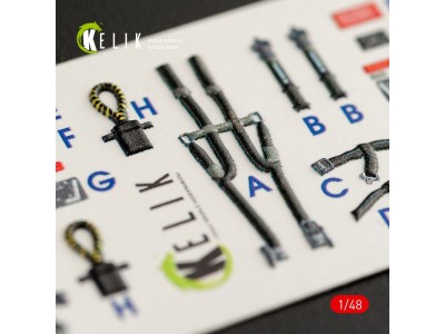 F-14D Tomcat interior 3D decals for Tamiya kit 